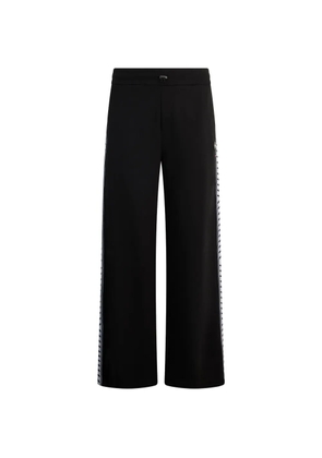Philipp Plein side-stripe track pants - Black