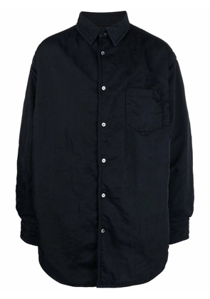 Maison Margiela oversized shirt jacket - Blue