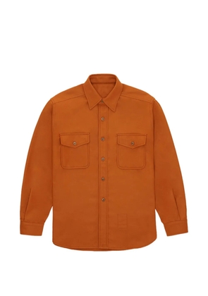 Fortela CPO flannel shirt - Orange