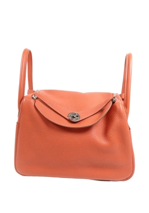 Hermès Pre-Owned 30 Lindy tote bag - Orange