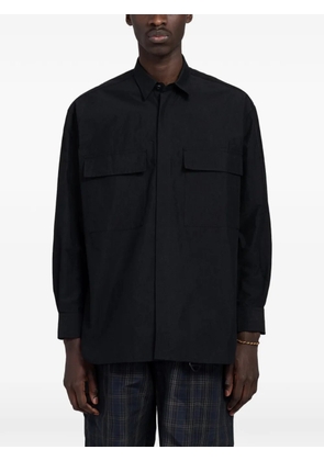 Comme des Garçons Homme flap-pocket shirt - Black