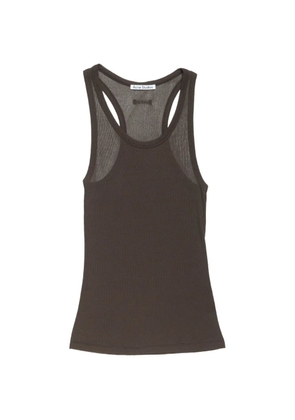 Acne Studios ribbed-knit tank top - Brown