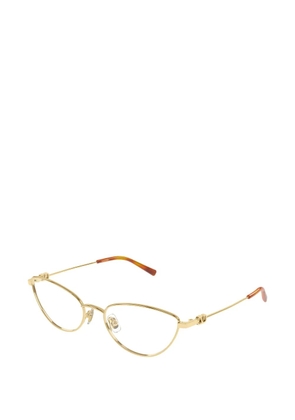 VALENTINO GARAVANI EYEWEAR VLogo cat-eye glasses - Gold