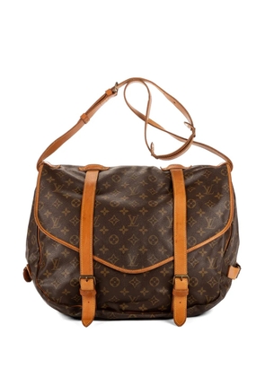 Louis Vuitton Pre-Owned Monogram Saumur satchel bag - Brown