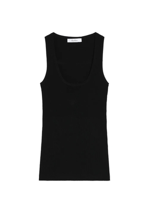 Max Mara ribbed-knit tank top - Black