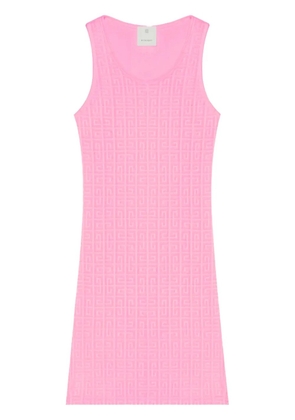 Givenchy 4G towelling-finish minidress - Pink