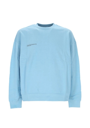 Pangaia logo-print sweatshirt - Blue