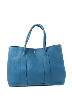 Hermès Pre-Owned Garden Party Negonda leather tote bag - Blue