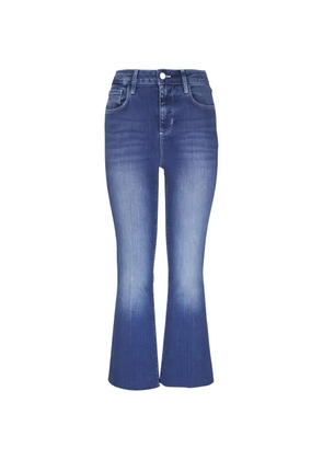 L'Agence Kendra flared cropped jeans - Blue