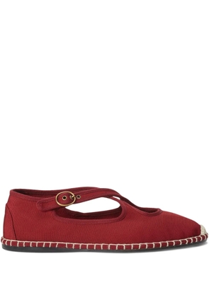 Polo Ralph Lauren crisscross buckled espadrille - Red