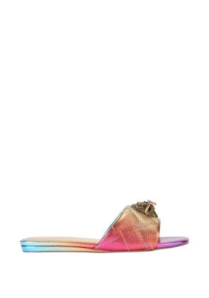 Kurt Geiger Kensington quilted-effect sandals - Pink
