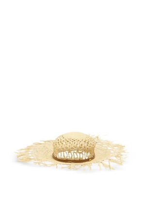 Coccinelle knitted sun hat - Neutrals