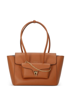 Coccinelle Double Beat large shoulder bag - Orange