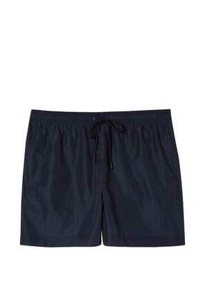 Gucci interlocking G swim shorts - Blue