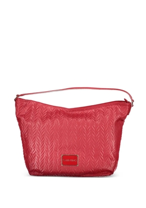MARIO VALENTINO quilted shoulder bag - Red