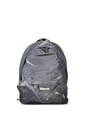 Blauer logo-patch backpack - Grey