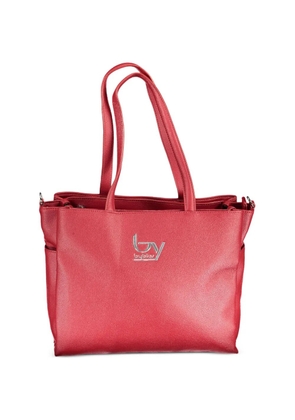 byblos logo-detail shoulder bag - Red
