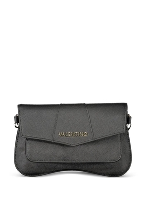 MARIO VALENTINO Unika logo-plaque shoulder bag - Black