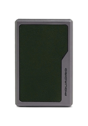 PIQUADRO MagSafe pop-up card holder - Green