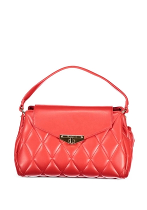 MARIO VALENTINO Frisia quilted diamond-pattern tote bag - Red