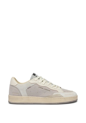 Crime London Chelsea panelled perforated sneakers - Grey