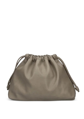The Frankie Shop Morgan drawstring clutch bag - Green