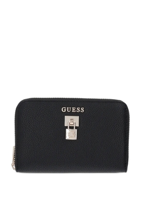 GUESS USA Yesba padlock-detail wallet - Black