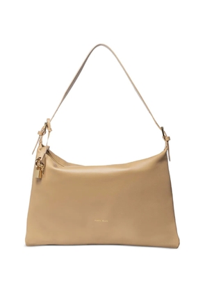 Marc Ellis logo shoulder bag - Neutrals