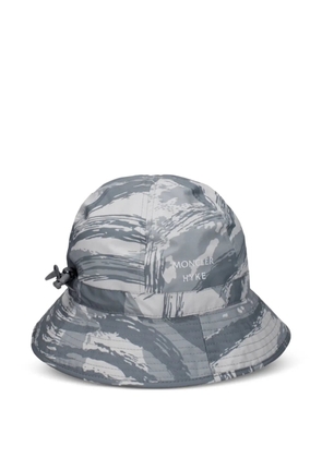 Moncler HYKE camouflage-print bucket hat - Grey