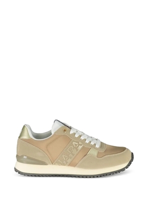 Napapijri Astra logo-print sneakers - Neutrals