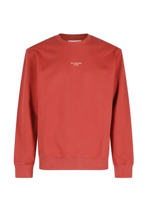 Drôle De Monsieur logo-print sweatshirt - Red
