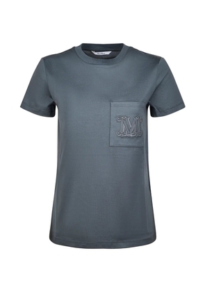 Max Mara chest-pocket T-shirt - Grey