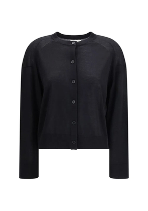 LouLou de Saison fine-knit cardigan - Black
