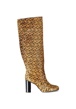 Tommy Hilfiger monogram-pattern boots - Neutrals