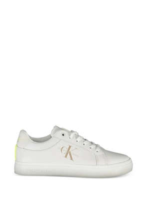 Calvin Klein logo-detail low-top sneakers - White