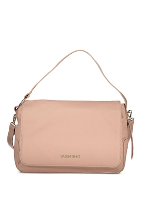 MARIO VALENTINO logo-plaque shoulder bag - Neutrals