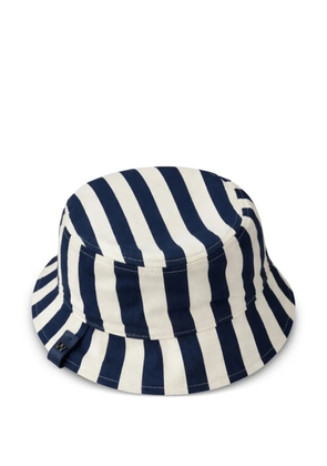Weekend Max Mara Wkacorona striped bucket hat - Blue