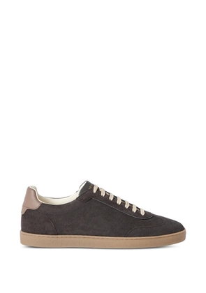 Brunello Cucinelli suede sneakers - Black