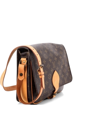 Louis Vuitton Pre-Owned Cartouchiere Handbag Monogram Canvas GM crossbody bag - Brown