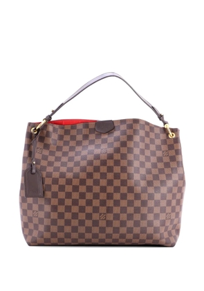 Louis Vuitton Pre-Owned Graceful Handbag Damier MM hobo bag - Brown
