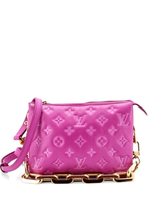Louis Vuitton Pre-Owned Coussin Bag Monogram Embossed Lambskin BB crossbody bag - Pink