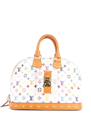 Louis Vuitton Pre-Owned Alma Handbag Monogram Multicolor GM satchel - White