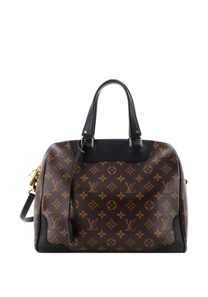 Louis Vuitton Pre-Owned Retiro NM Handbag Monogram Canvas and Leather satchel - Black