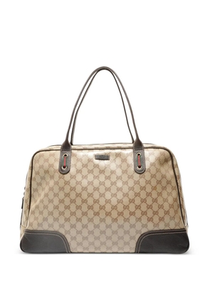 Gucci Pre-Owned 2010-2012 GG Crystal Sherry Line tote bag - Neutrals