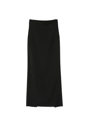 MARSEM high-waisted maxi skirt - Black