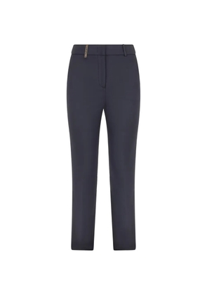 Peserico slim trousers - Blue