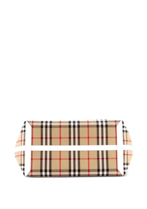 Burberry Pre-Owned London Vintage Check Canvas Small tote bag - Brown