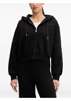 GUESS USA zip-up hoodie - Black