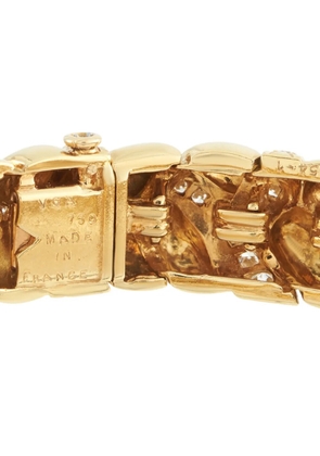 Van Cleef & Arpels diamond plaited bracelet - Gold