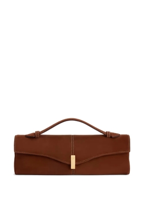 Giuseppe Zanotti Gz Marigold contrasting-stitch detail pouch - Brown